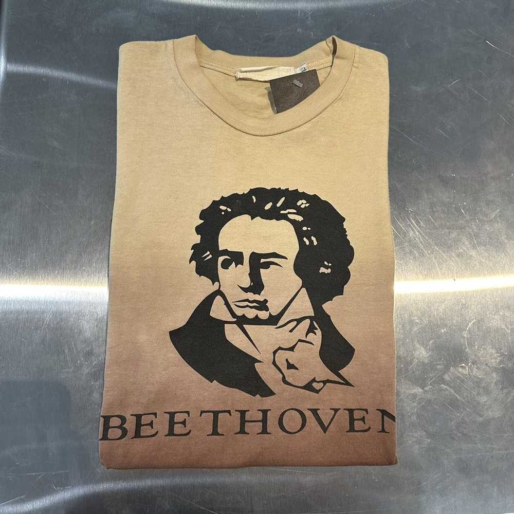 Bape Vintage Beethoven Tie Dye Two Tone Tee Shirt - image 3