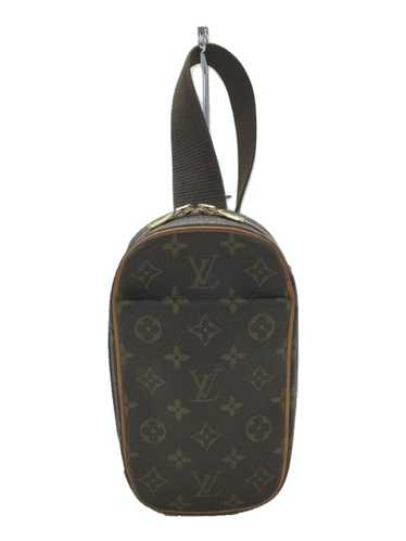 Used Louis Vuitton Pochette Marly Bandouliere Brw/Pvc/Brw Bag