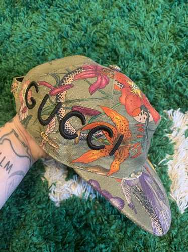 Gucci Bloom レア フラワープリント キャップ 希少 Gucci Bloom レア フラワープリント キャップ 希少 レディース