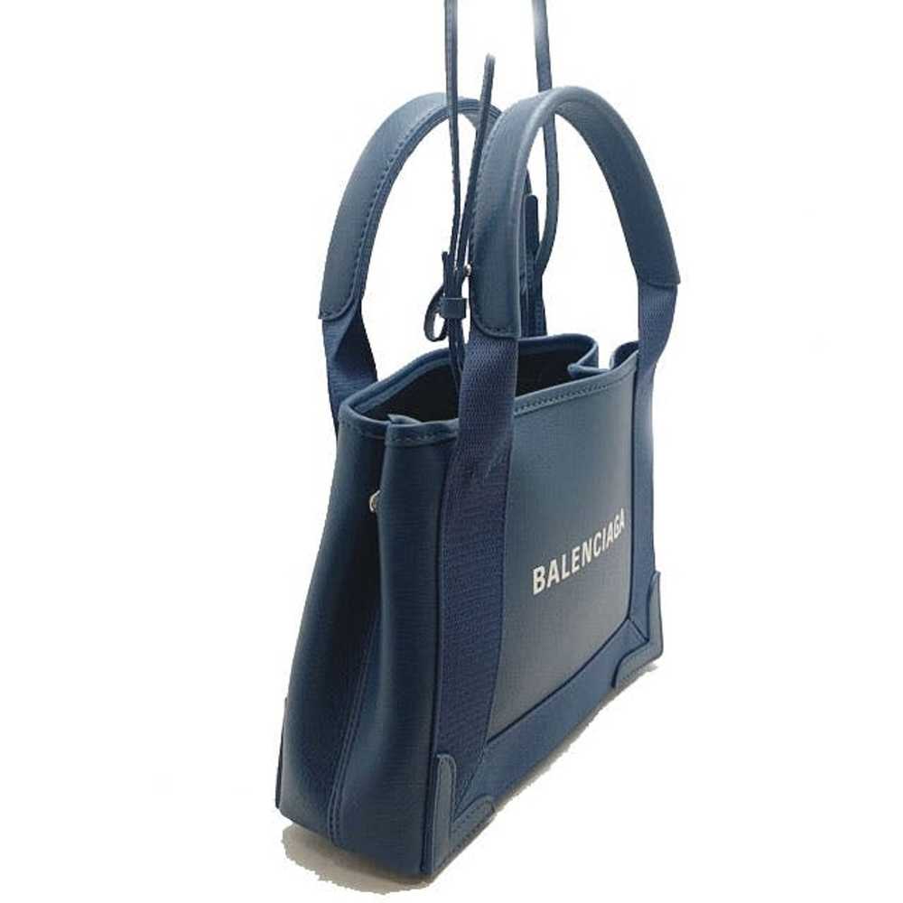 Balenciaga Balenciaga 2 Way Bag Shoulder Bag Navy - image 3