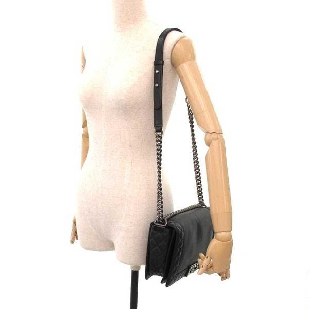 Chanel Chanel Chain Shoulder Bag Black - image 9
