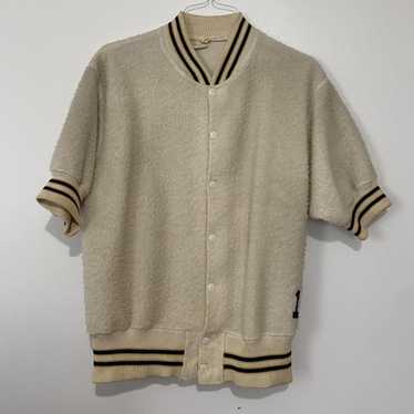 Vintage Vintage Brushed Wool Varsity Short - image 1
