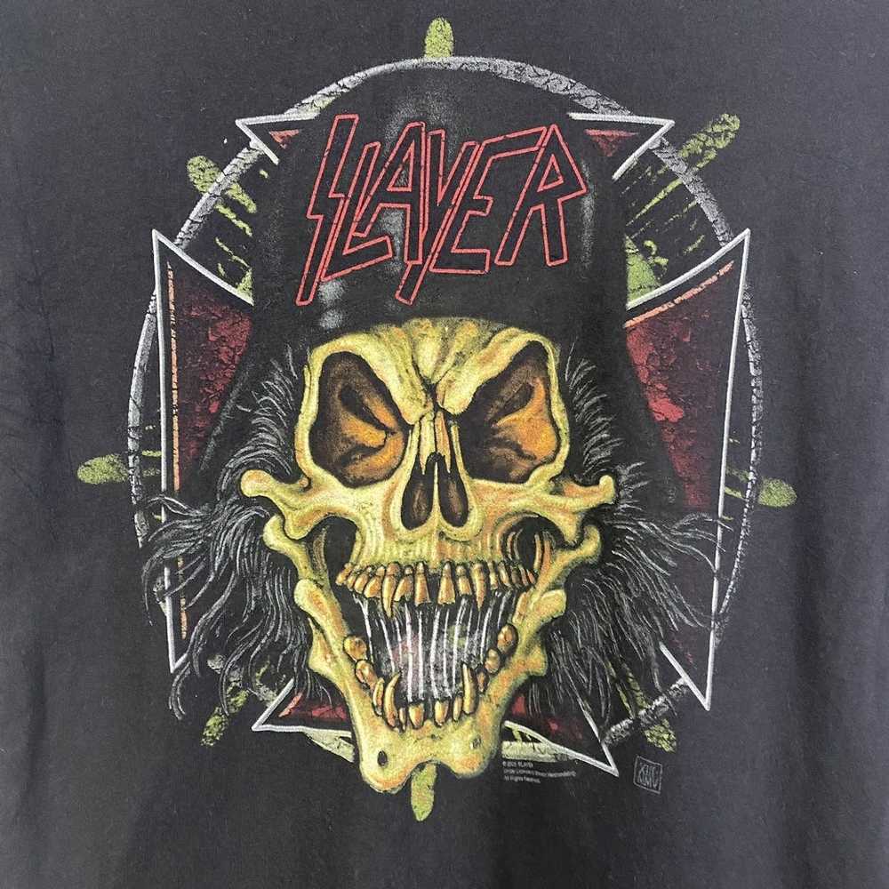 Band Tees × Rock Tees VINTAGE SLAYER THE SPORT IS… - image 2