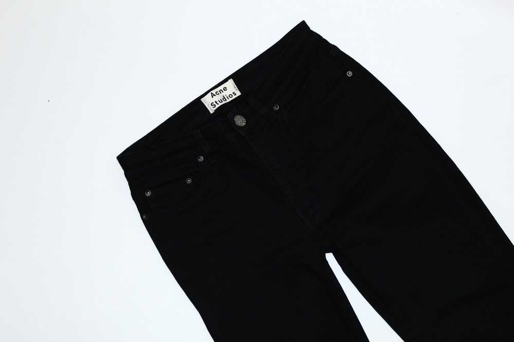 Acne Studios Acne Studios Pin Black Slim Jeans - image 3