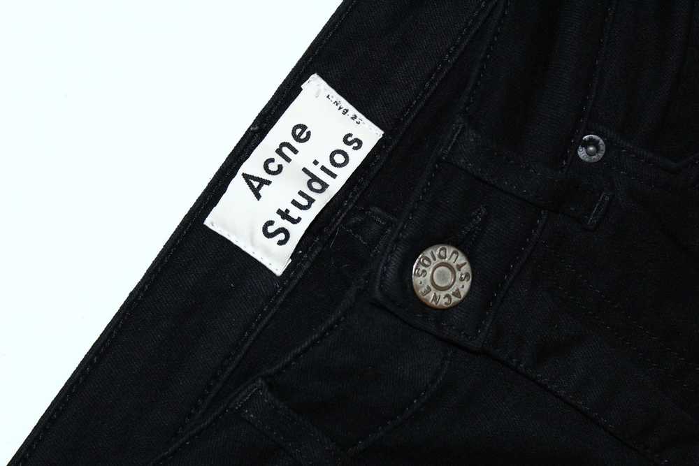 Acne Studios Acne Studios Pin Black Slim Jeans - image 4