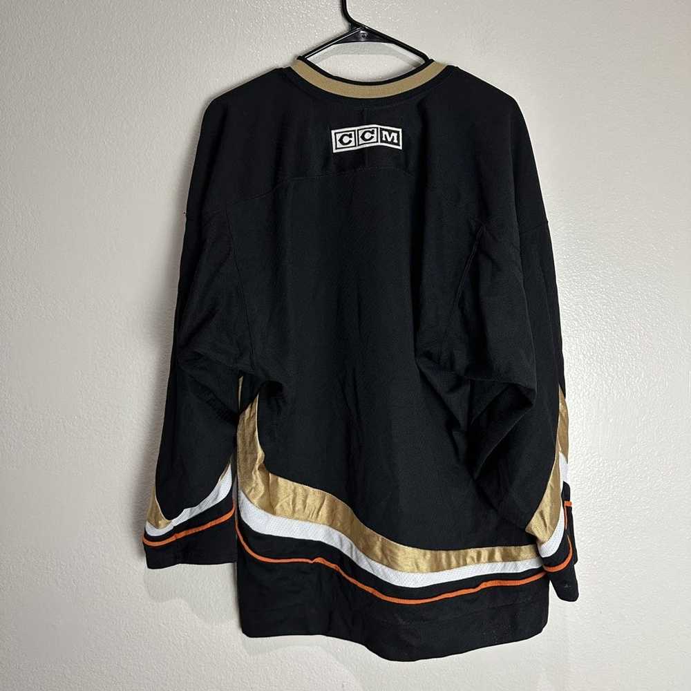 Vintage Anaheim Ducks Jersey CCM Vintage Size Med… - image 5