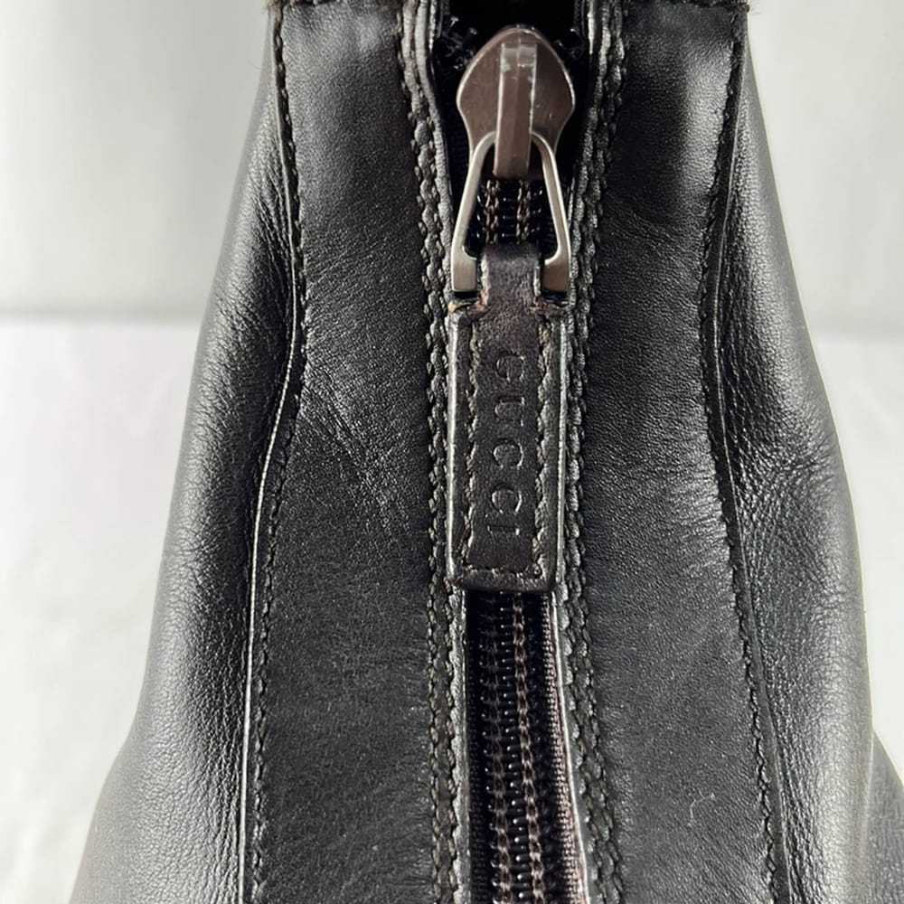 Gucci Bamboo leather handbag - image 9