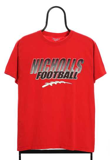 CHAMPION Graphic TShirt Nicholls Football Sports … - image 1