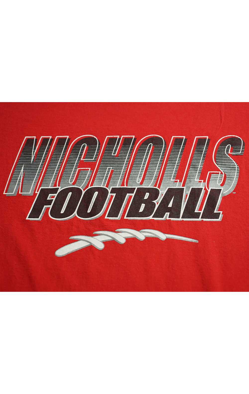 CHAMPION Graphic TShirt Nicholls Football Sports … - image 5