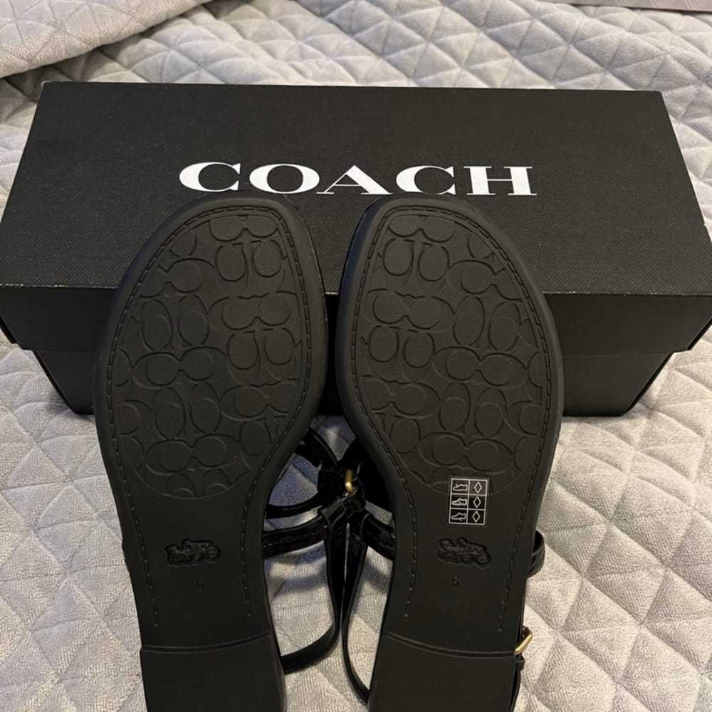 Coach Patent leather sandal - image 3