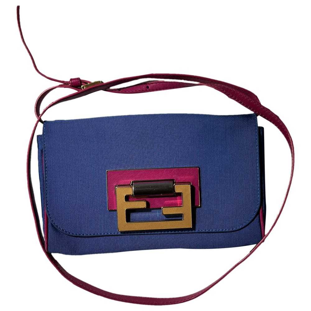 Fendi Flat Baguette cloth crossbody bag - image 1