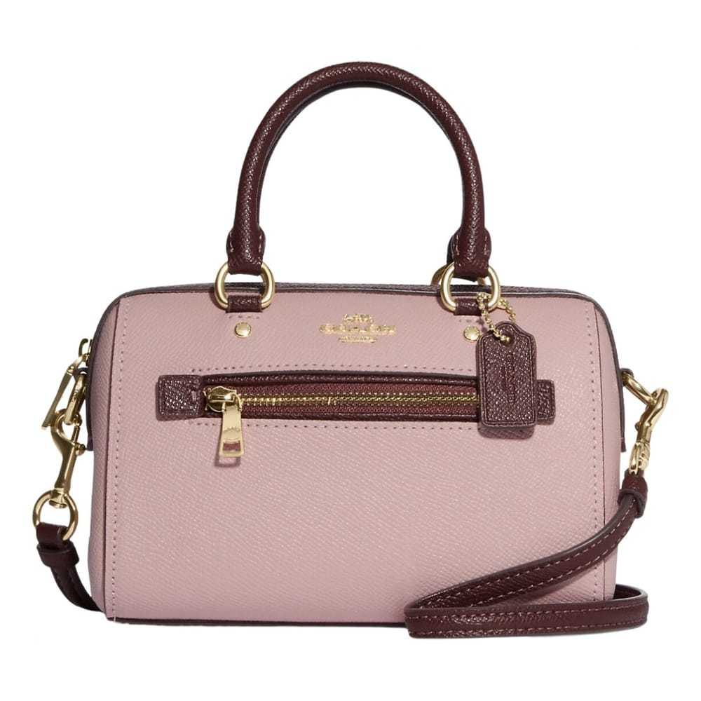 Coach Leather crossbody bag Gem