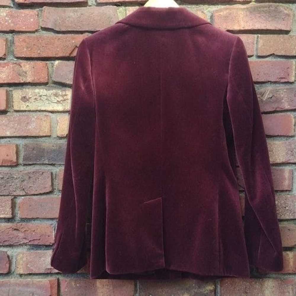 Gap 90's vintage Gap velvet Mini skirt and Blazer… - image 8