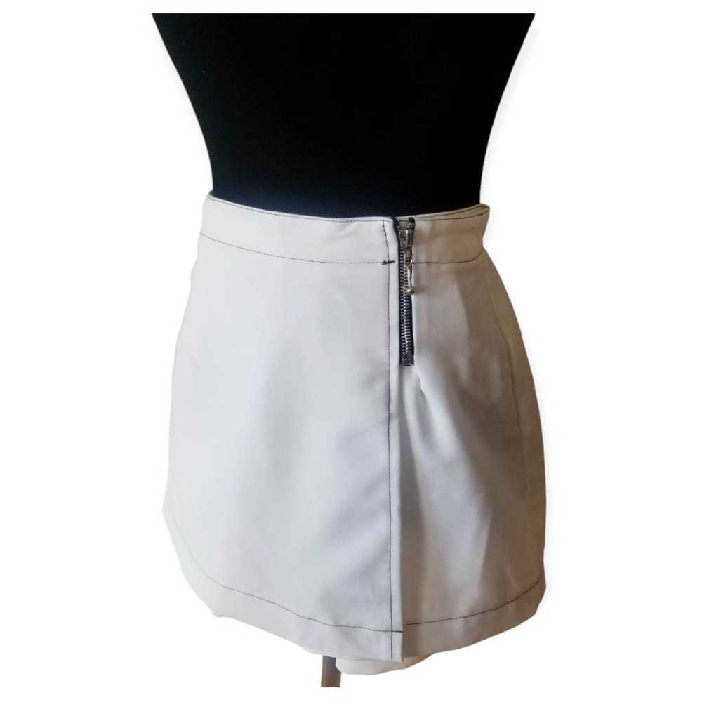 Vintage 90s White Mini Skort 5 XS/S - image 2