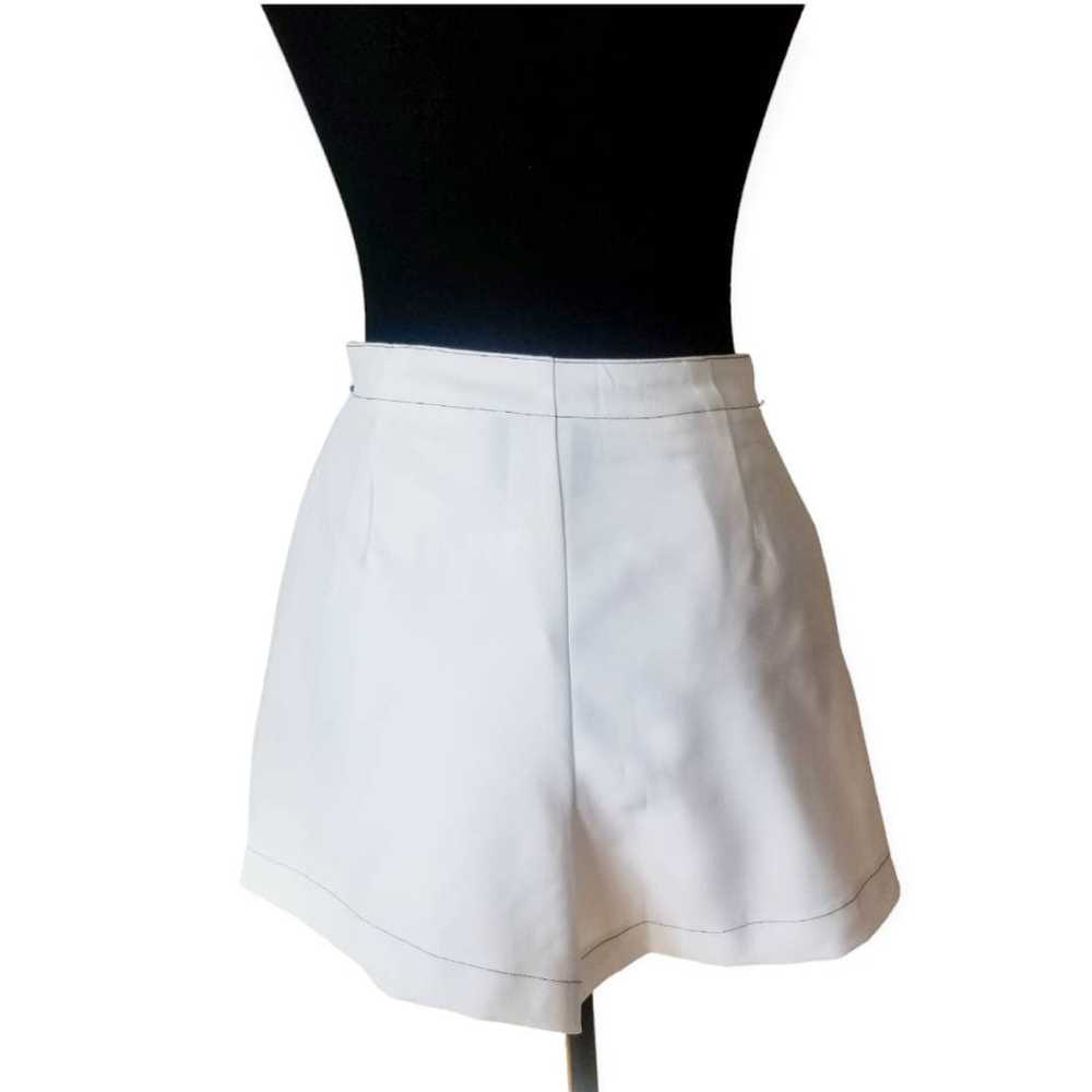 Vintage 90s White Mini Skort 5 XS/S - image 5