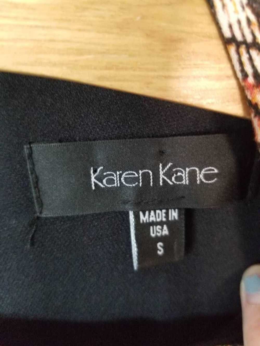 90s Karen Kane Long Sleeve Bodycon Small - image 4