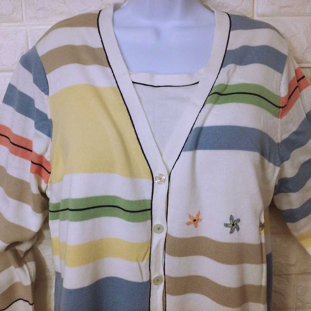 Other × Streetwear × Vintage 90s Koret Knit Cardi… - image 4