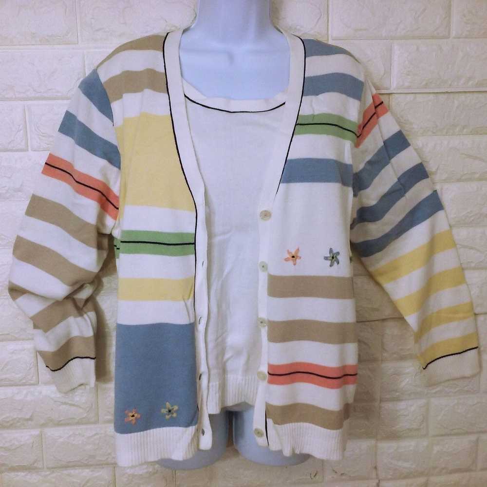 Other × Streetwear × Vintage 90s Koret Knit Cardi… - image 5