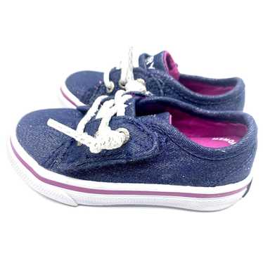 Sperry Sperry Pier Jr Little Kids 5M Blue Sparkle - image 1