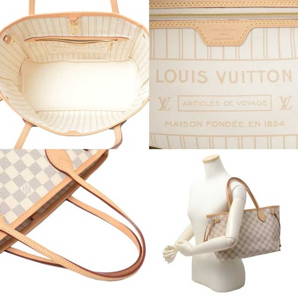 Louis Vuitton Louis Vuitton Damier Azur Neverfull… - image 3