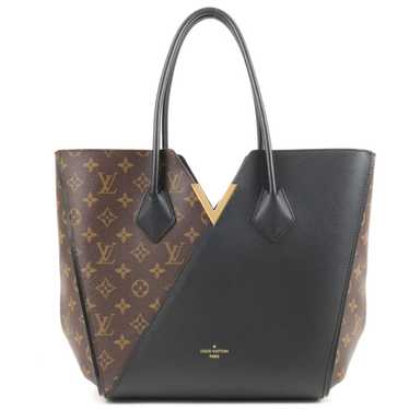 Kimono leather handbag Louis Vuitton Navy in Leather - 28676925