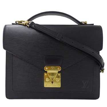 Vintage Louis Vuitton Monceau 28 in Black Epi Not available online
