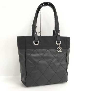 Chanel black leather paris - Gem