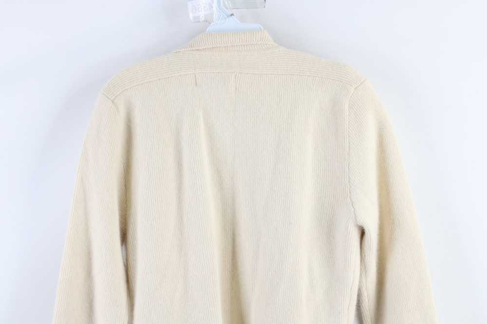 Vintage Vintage 90s Christian Dior Knit Open Fron… - image 7