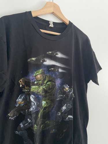 Vintage × Xbox 360 Rare Halo master chief tee shir