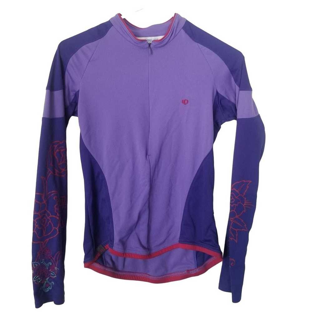 Pearl Izumi Pearl Izumi Womens M Purple Half Zip … - image 1