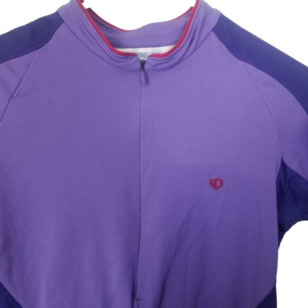 Pearl Izumi Pearl Izumi Womens M Purple Half Zip … - image 2