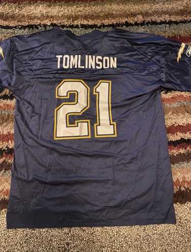 San Diego Chargers LaDainian Tomlinson Vintage Reebok Jersey Powder Blue 2X  RARE