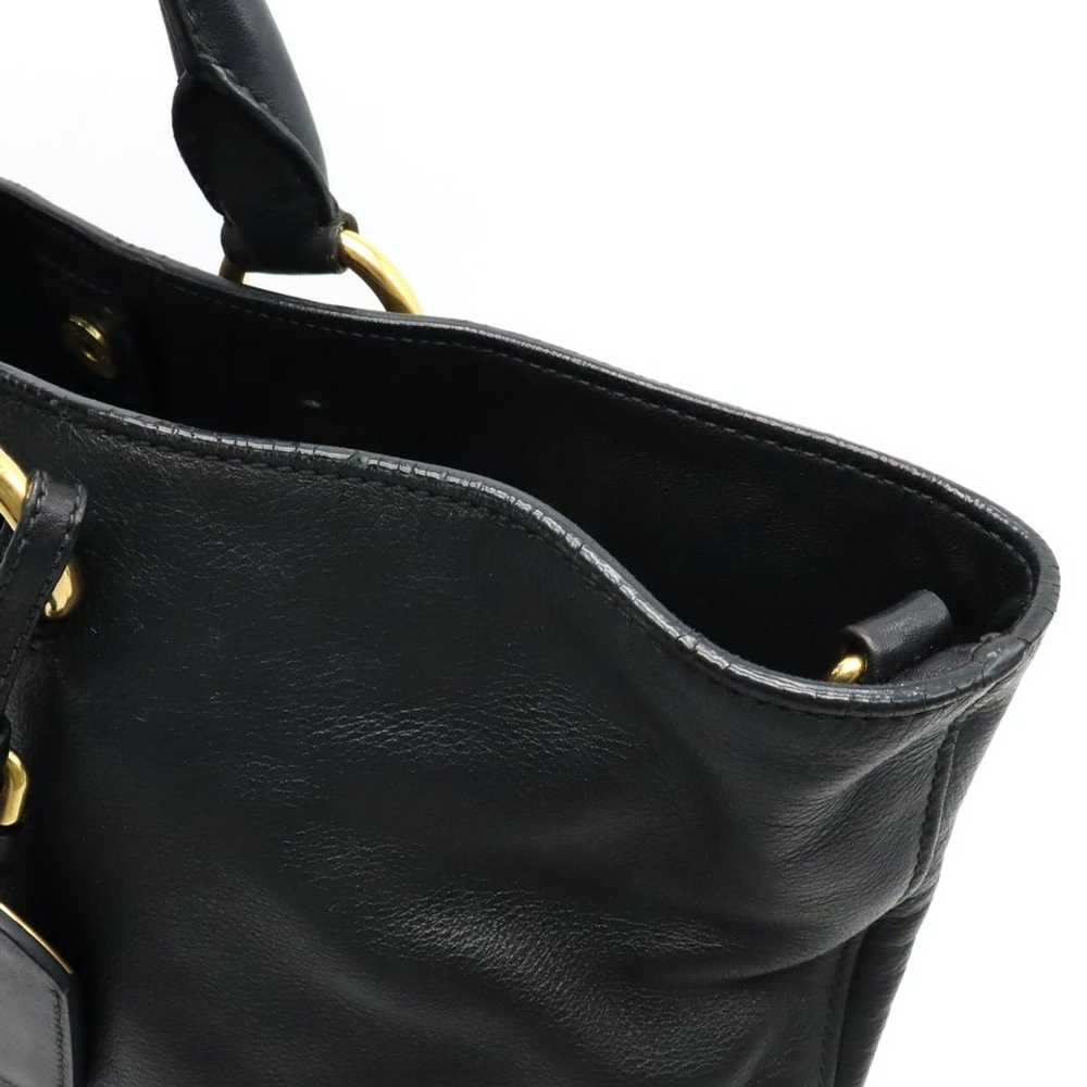 Prada Prada Soft Calf Tote Bag Handbag 2way Shoul… - image 7