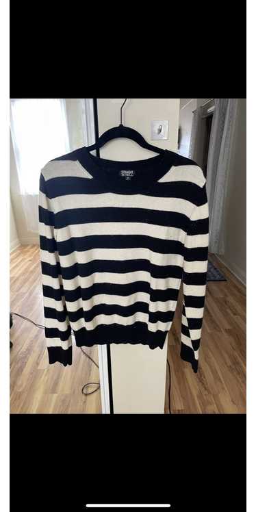 Straight To Hell Vagabond striped knit sweater - image 1