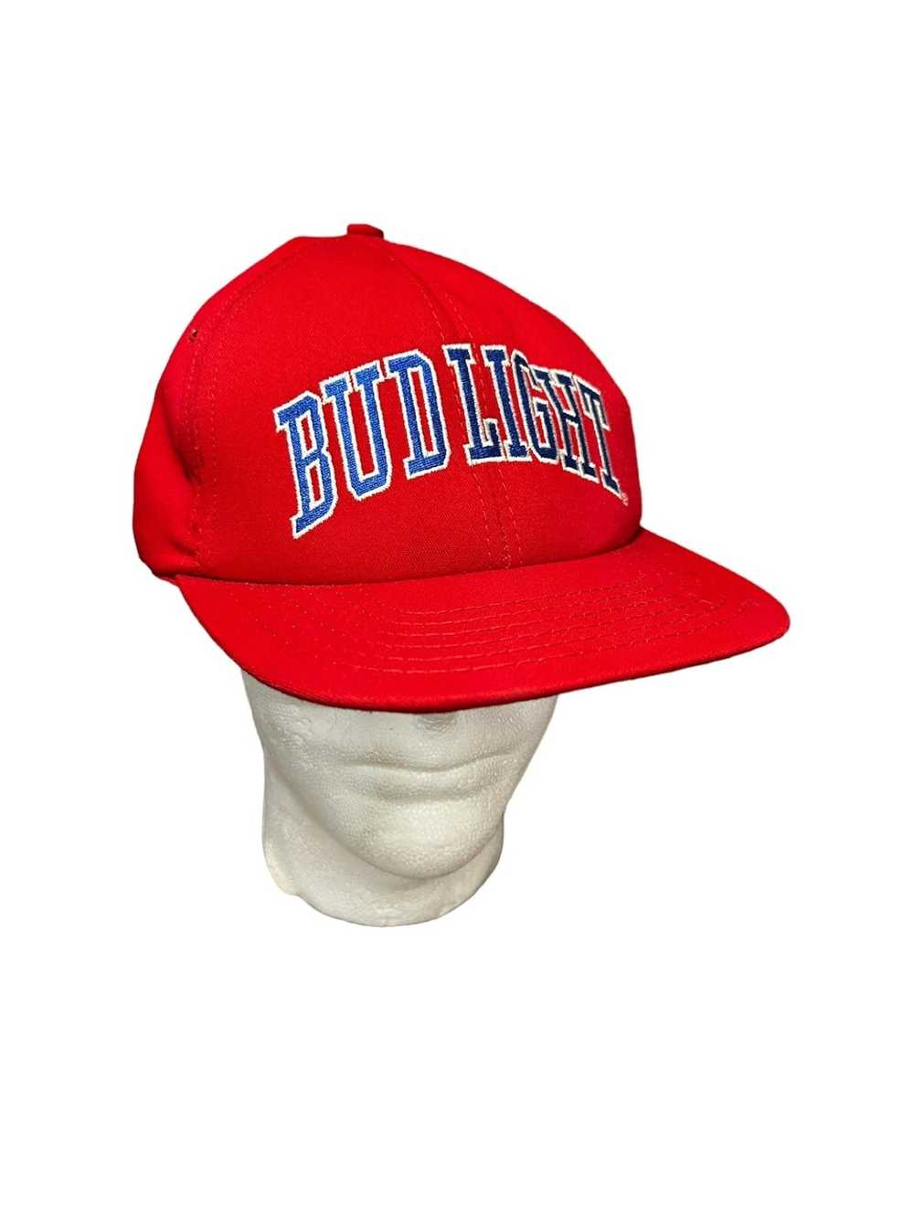 Made In Usa × Vintage 90s Bud Light Vintage Red C… - image 1