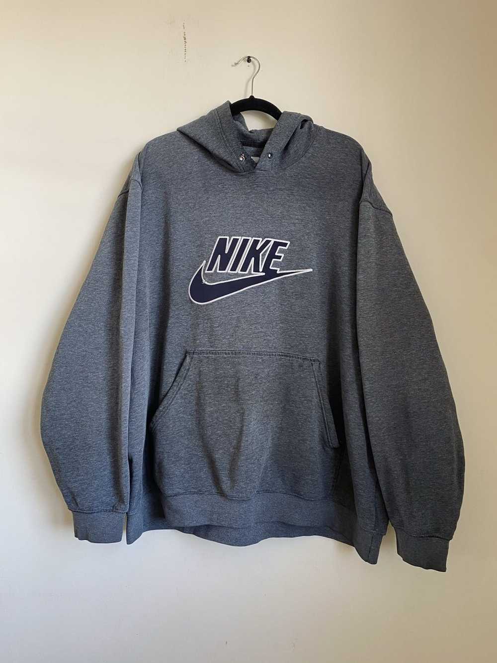 Nike × Vintage Vintage Nike Big Logo Hoodie Y2K - image 5