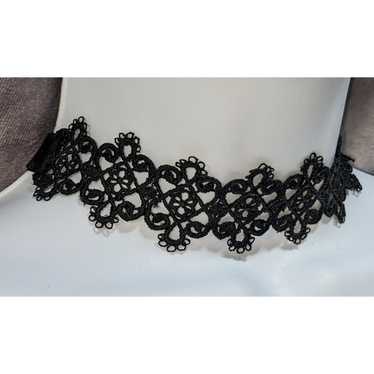 Other Black Vampire Lace Choker - image 1