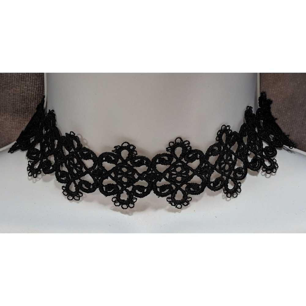 Other Black Vampire Lace Choker - image 2