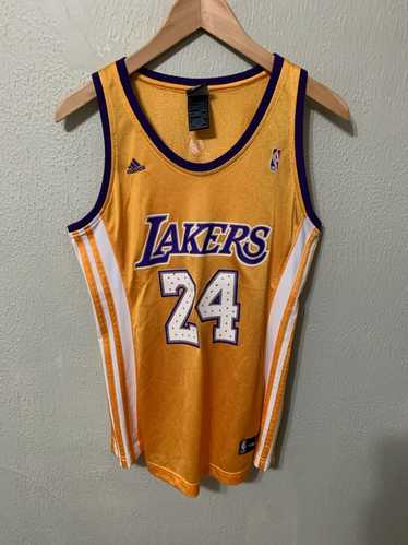 100% Authentic Rookie Kobe Bryant Vintage Champion Lakers Jersey Mens S Rare