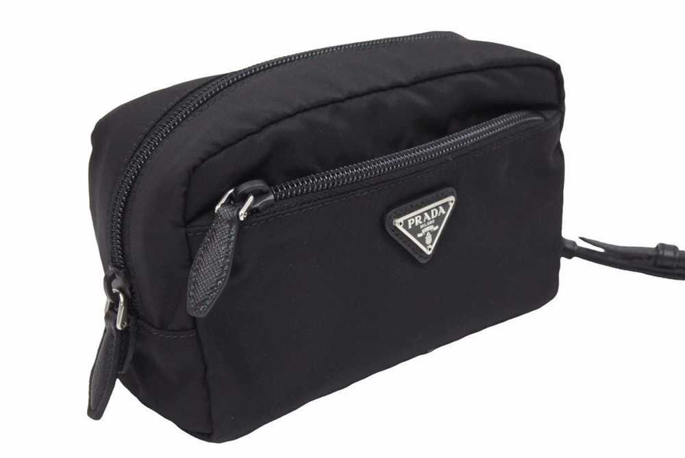 Louis Vuitton Prada Pouch Mini Nylon Triangle Log… - image 2