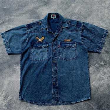 levis vintage clothing lvc 1950's Short Sleeve Shirt - Atomic Square Print
