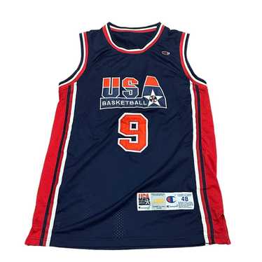 1992 Michael JORDAN USA Dream Team BASKETBALL JERSEY NBA Black Gold NIKE XL  NWT Values - MAVIN