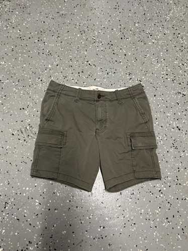 Hollister Grey/Green Hollister Cargo Shorts