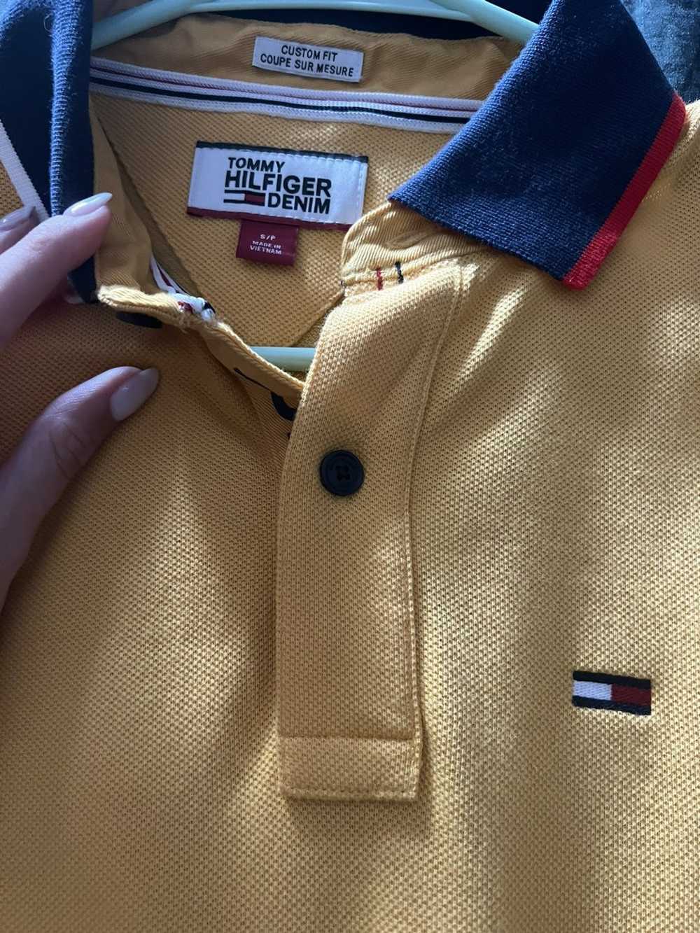 Tommy Hilfiger Yellow Tommy Polo - image 2