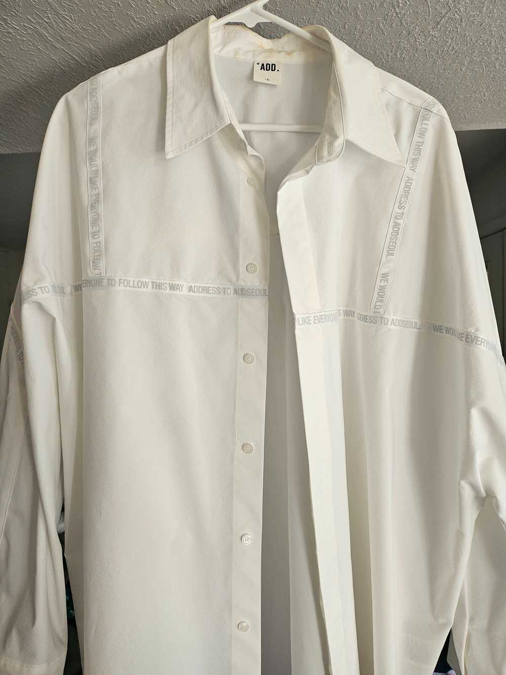 Add Add Seoul White Button Shirt - image 1