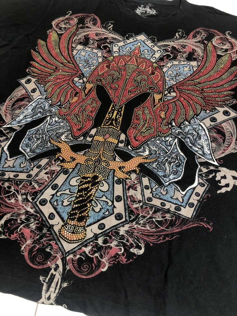 Ed Hardy × Japanese Brand × Rock T Shirt Rare t-s… - image 2