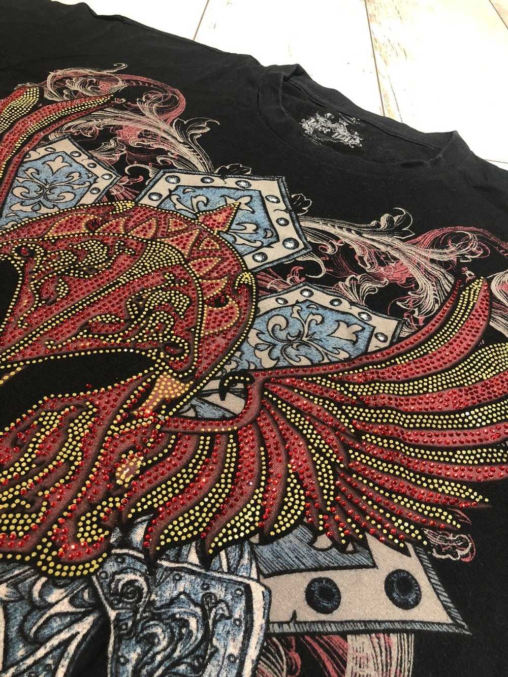 Ed Hardy × Japanese Brand × Rock T Shirt Rare t-s… - image 3