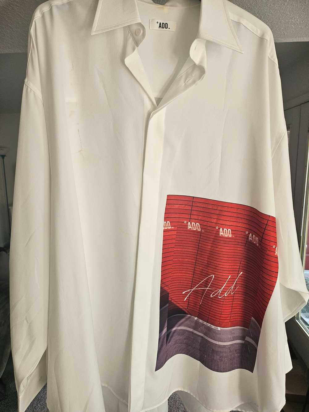 Add Add Seoul White Button UP Shirt - image 1