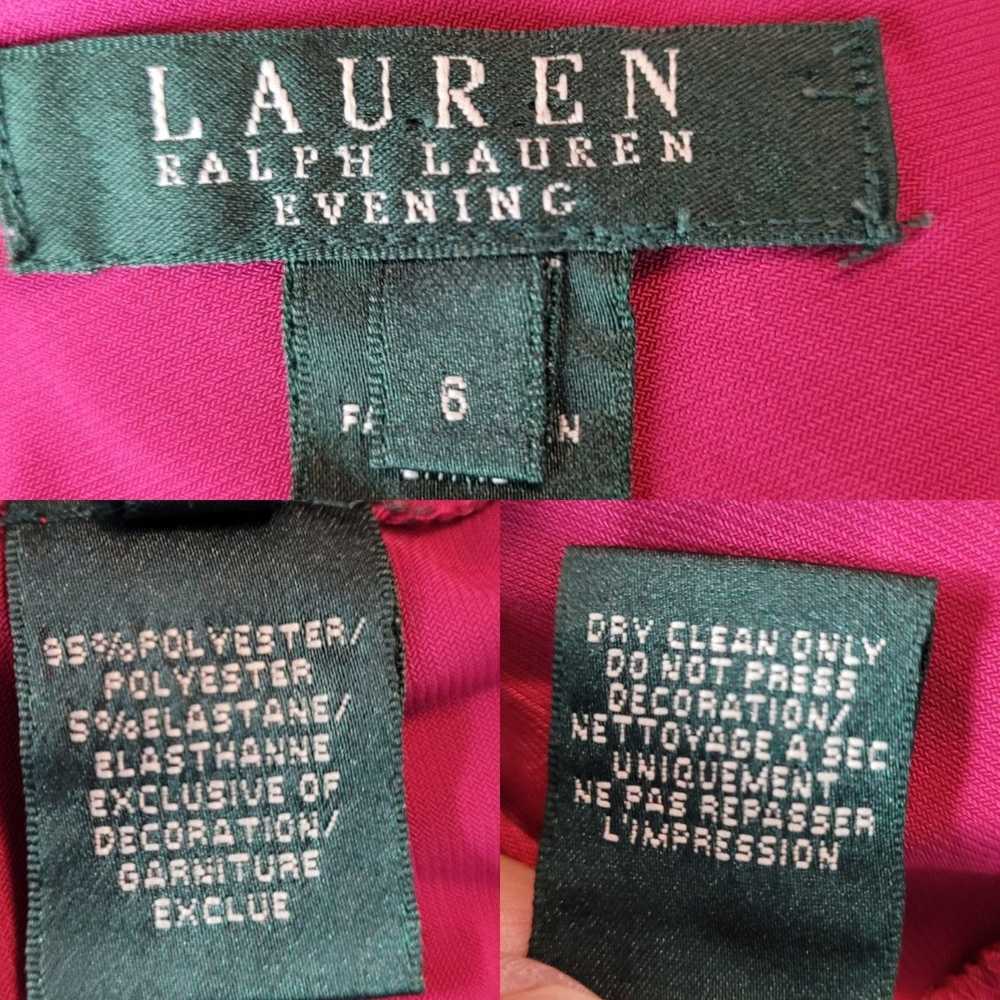 Lauren Ralph Lauren Ralph Lauren Gown 6 Pink Rhin… - image 3