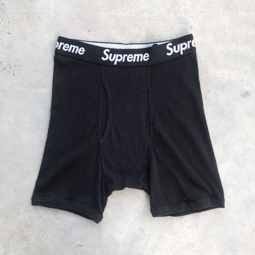 Hanes × Streetwear × Supreme Supreme Hanes Black … - image 1